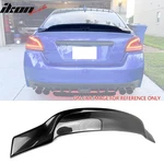 Fit 15-21 Subaru Wrx Sti Psm Style Rear Trunk Spoiler Painted #D4S Crystal Black. Fixed Price $145.99.