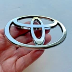 Toyota Rear Trunk Silver Emblem Chrome Badge For Ch-r Camry Corolla RAV4. Fixed Price $19.95.