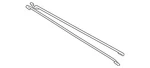 Genuine Hyundai Torsion Bar 79273-2H001. Fixed Price $40.89.