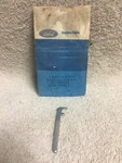 Nos Ford D0AZ-6243283-A 1970 Galaxie Xl Trunk Latch Extension. Fixed Price $7.00.
