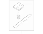 Genuine Mercedes-benz Mounting Material 204-743-00-93. Fixed Price $41.60.