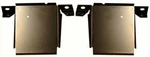 Lh And Rh Side Trunk Floor To Valance Reinforcements Amd Fits Charger 962-2668-S. Fixed Price $218.33.