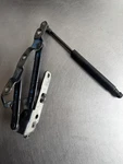 08-13 Infiniti G35 G25 G37 Trunk Lid Hinges Right Side Used W/shocks 84430 JK000. Fixed Price $25.00.