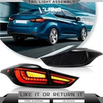 Led Smoke Taillights For 2011-16 Hyundai Elantra Sedan 4-DR Rear Lamp Sequential. Fixed Price $206.99.