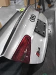 2014 Audi S4 Deck Lid Trunk Silver Oem 8K5827023AK 99K Mileage Slv. Fixed Price $391.49.